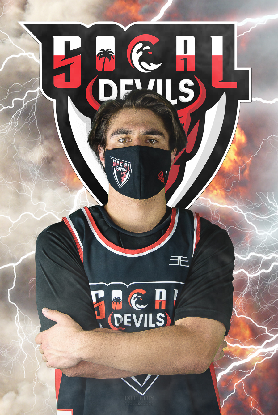 Luke Hanson Lacrosse Composites by Fotility Photography & Videography