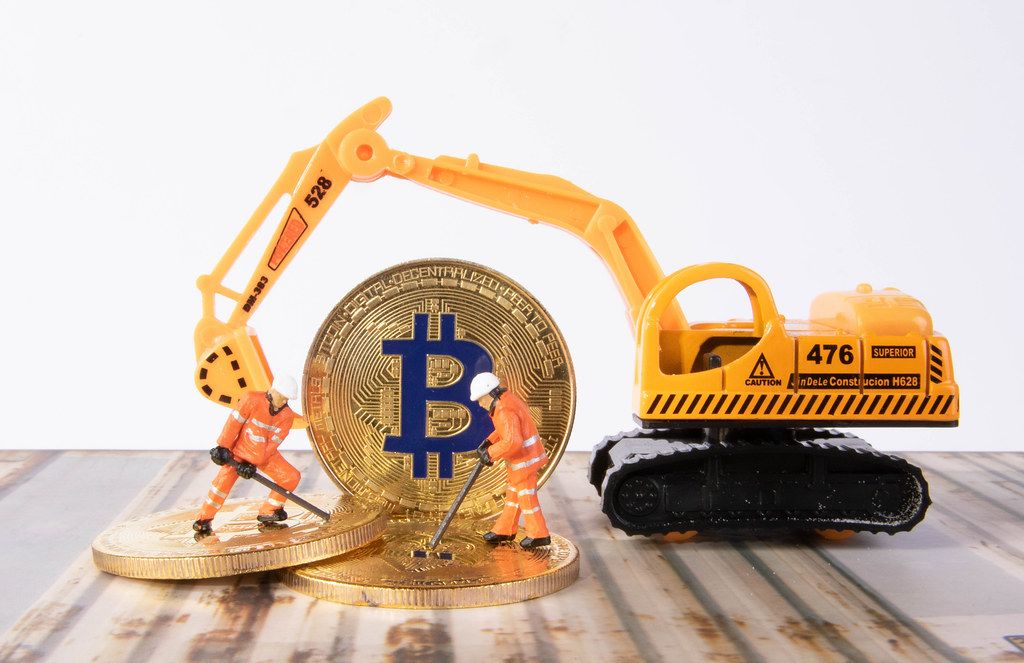 bitcoin mining concept