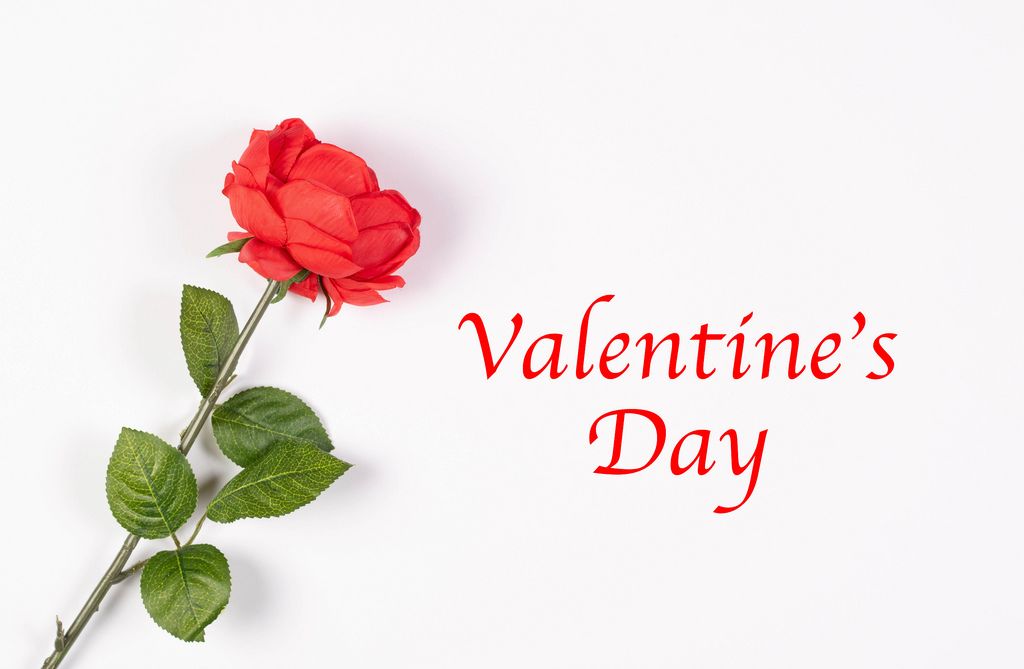 Valentine's day greeting card