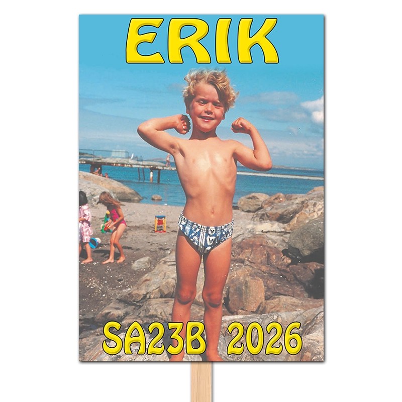Studentskylt - Egen Design
