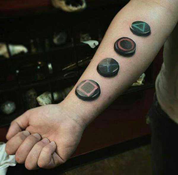 85+ Ideias De Tatuagens Para Gamers (Masculinas E Femininas) 591_x_600_jpg