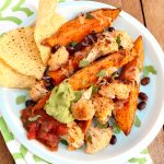 Roasted Veggie “Nachos” are a healthy, super satisfying spin on the typical appetizer that can be customized to taste and enjoyed as a filling, plant-based meal. Can be prepared on a single sheet pan, too!