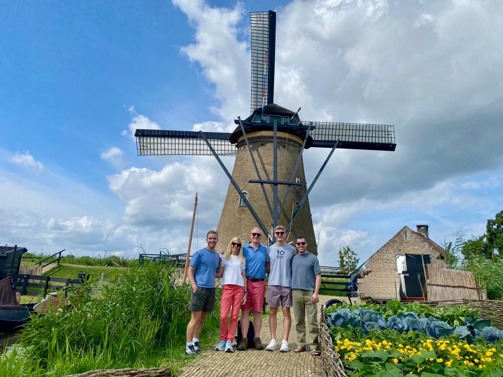 Windmills in Kinderdijk