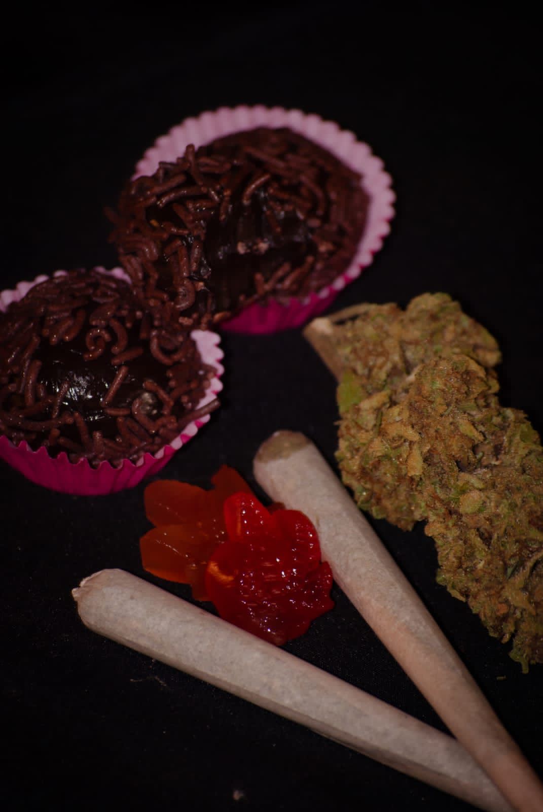 Gourmet THC Chocolate Truffles 3Pk 100mg THC Each Four20SA