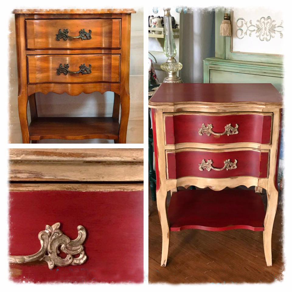 Recreated Accent Table