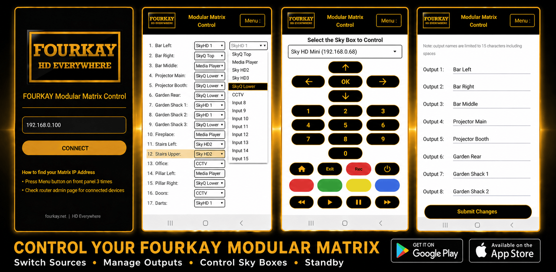 Modular Matrix Control App Image