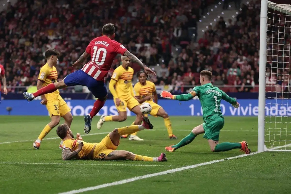 برشلونة ضد أتلتيكو مدريد في كأس ملك إسبانيا