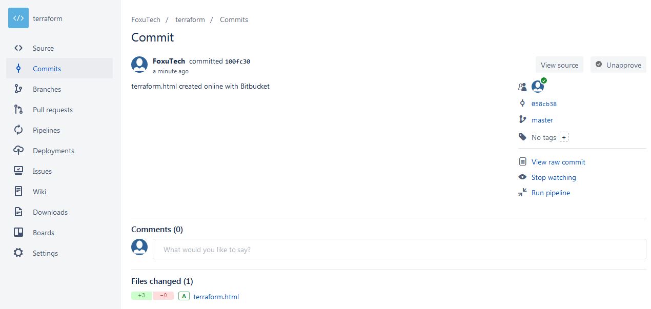 How to create and merge a repository on Bitbucket FoxuTech