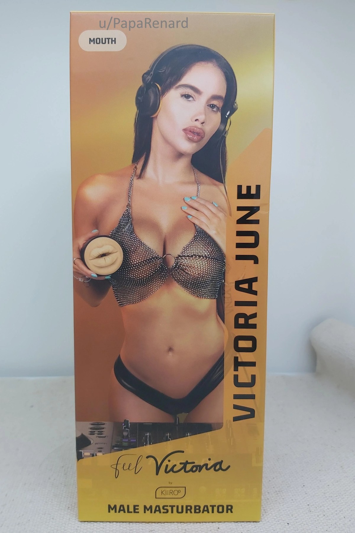 Front side of the package