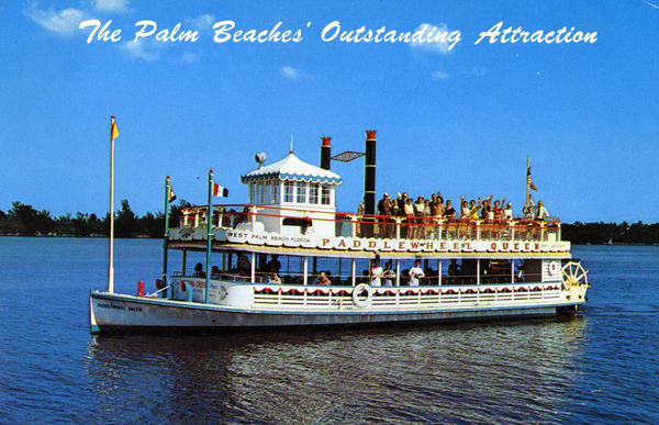 Florida Memory Paddlewheel Queen Sightseeing Cruise Boat From