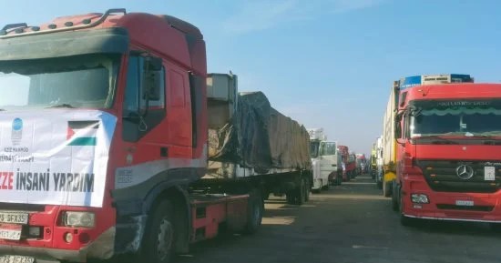 اللجنة المصرية بغزة.. إنقاذ 4 أطفال من تحت أنقاض مبنى النازحين
