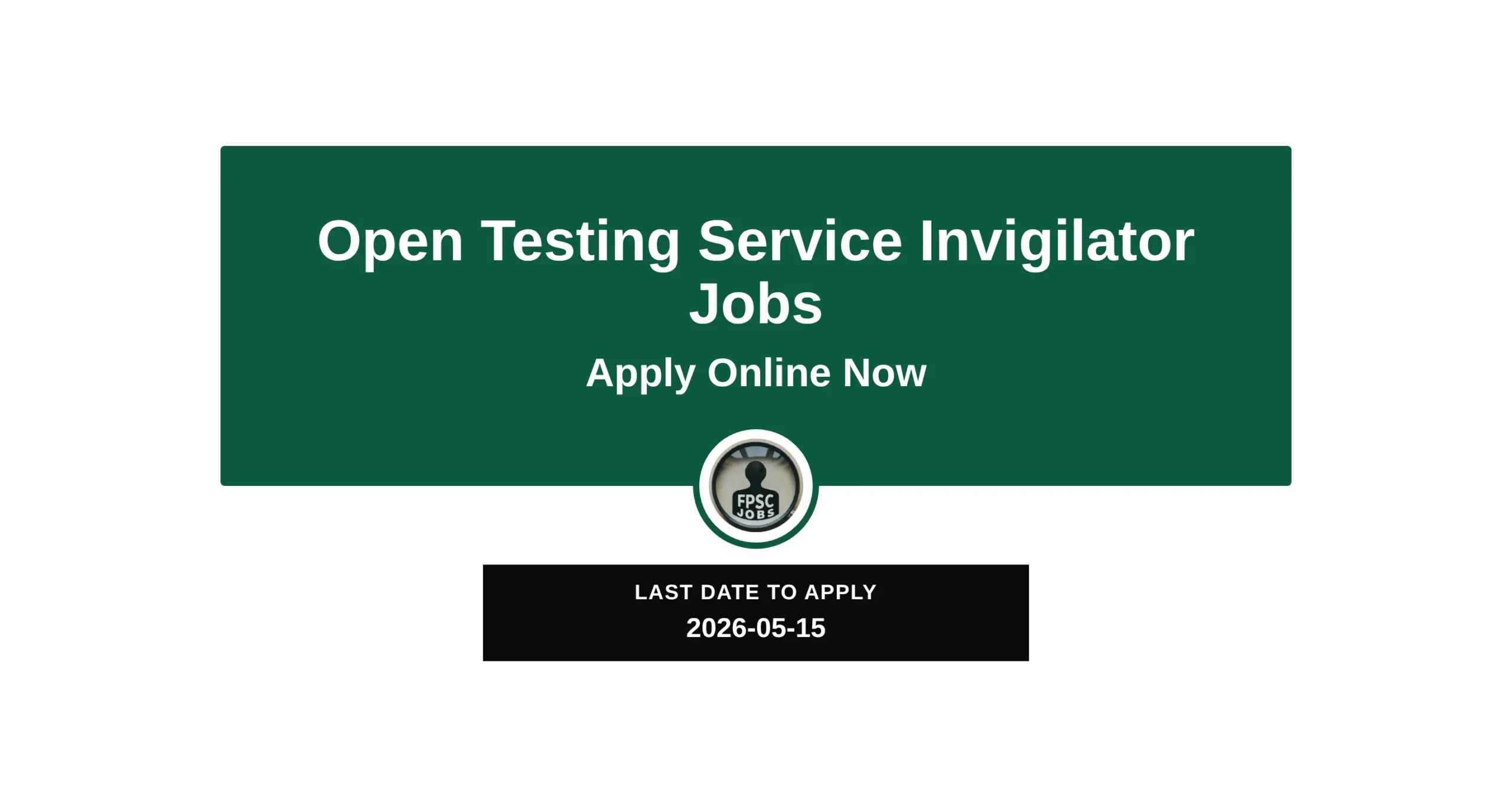 OTS Recruitment for Invigilators and Test Center Staff 2026