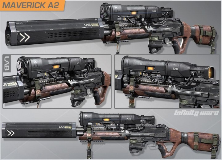 Cod ゴースト 異端な新武器 Maverick 高解像度画像 Eaa Fps News イーエーエー いえぁ