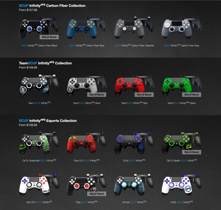 プロゲーマー御用達コントローラー「SCUF Infinity 4PS（スカフ）」の