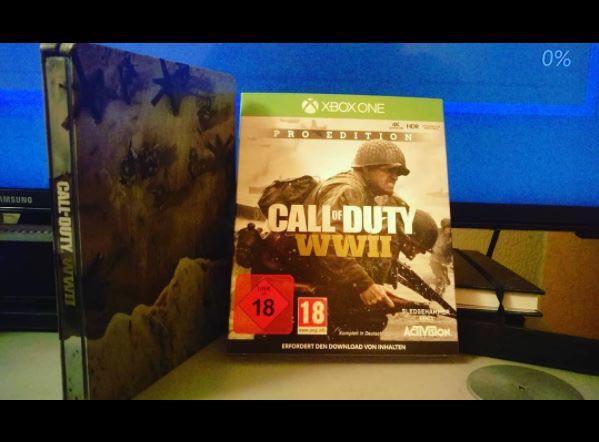 CoD:WWII： ディスク版の画像が中東より続々リーク、ディスクや限定版も