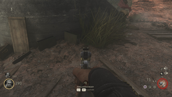 ラウフェンブリッツ近くの対空砲