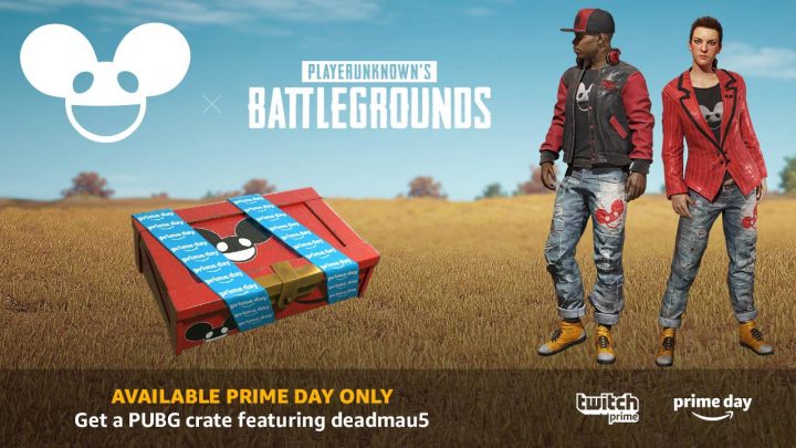 PUBG：24時間限定スキン”DEADMAU5 Crate”配信、Amazon Prime Dayの 
