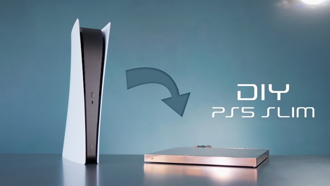 海外YouTuberが『PS5 Slim』を自作！2ヶ月かけて厚さ9cmから2cmの超小型化に成功！ EAA!!