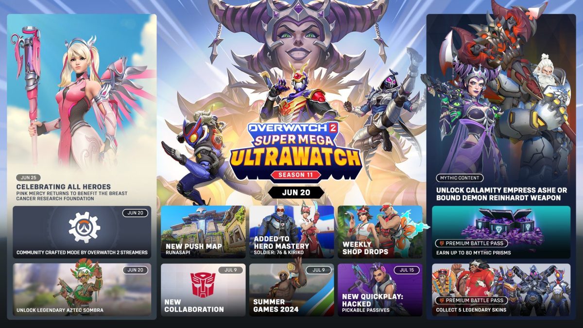 オーバーウォッチ2：シーズン11トレーラー公開！ミシック・スキン対象