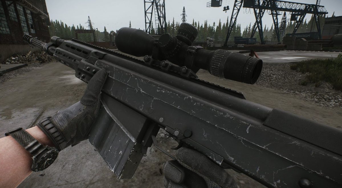 【速報】タルコフに「デカすぎるAK」こと対物ライフル級の怪物「AK-50」実装決定！ 次期ハードコアワイプが更にハードコアへ