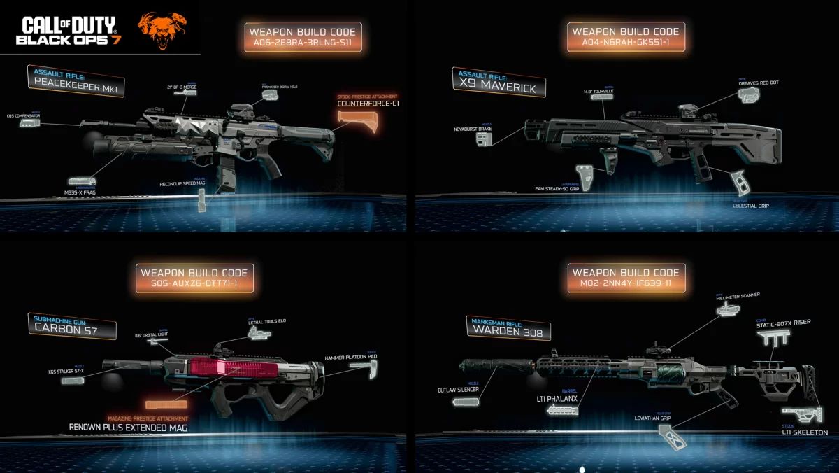CoD:BO7『コールオブデューティ: ブラックオプス7』ベータ版武器16種公開! 懐かし武器から最新武器まで勢揃い 19 CoD:BO7『コールオブデューティ: ブラックオプス7』ベータ版武器16種公開