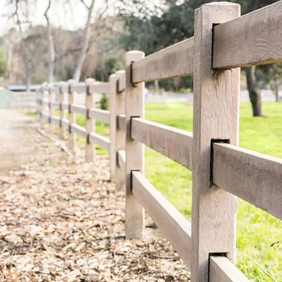 Concrete Ranch fence
