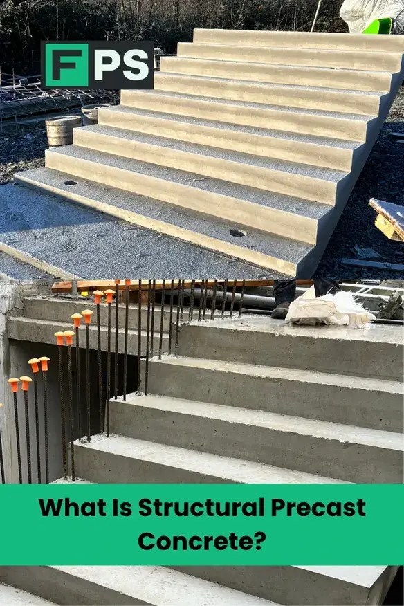Structural precast concrete for strong modern buildings.