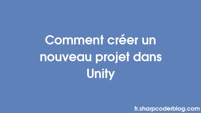 So Erstellen Sie Ein Neues Projekt In Unity Sharp Coder Blog - Dark Photos - Stunning Retina Collection