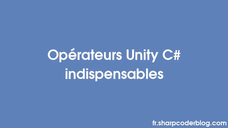 Contr Les De La Souris Dans Unity Sharp Coder Blog - Ultra HD Dark Illustration - Ultra HD