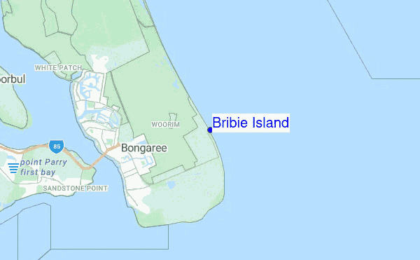 Bribie Island Directions Bribie Island National Park Map QRMM Bribie Island.12 