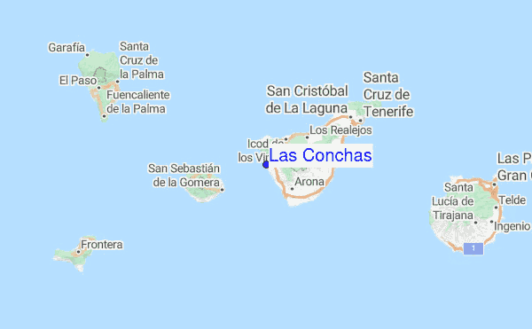 Las Conchas Pr Visions De Surf Et Surf Report Tenerife Spain Las Conchas.8 