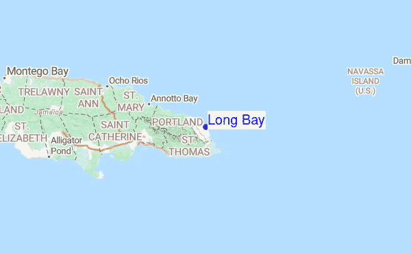 Long Bay Pr Visions De Surf Et Surf Report Jamaica Jamaica Long Bay 2.8 