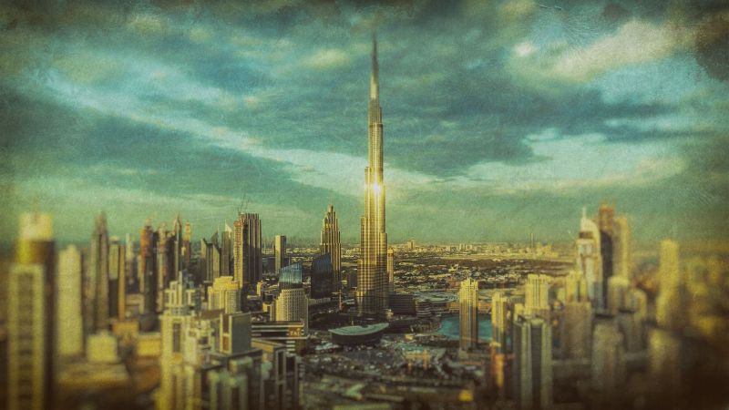 Fractals Global Services - Sunset Patterns - Premium Desktop Collection