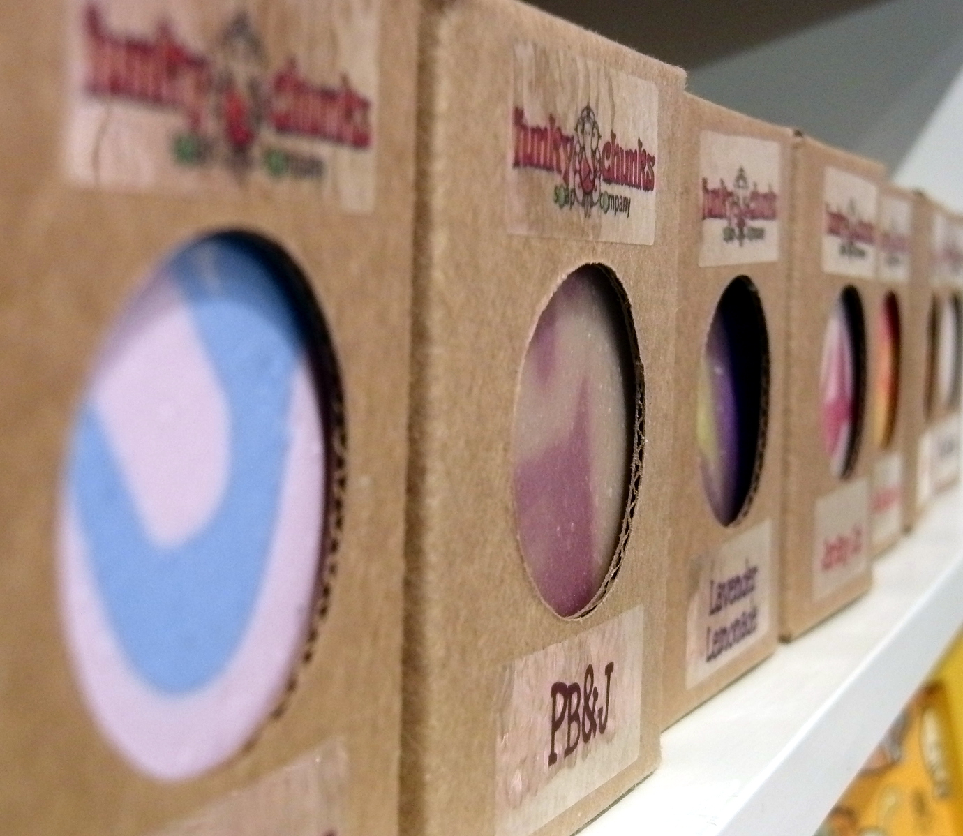 Funky Chunks Soap Co. Seriously yummy scented soaps!