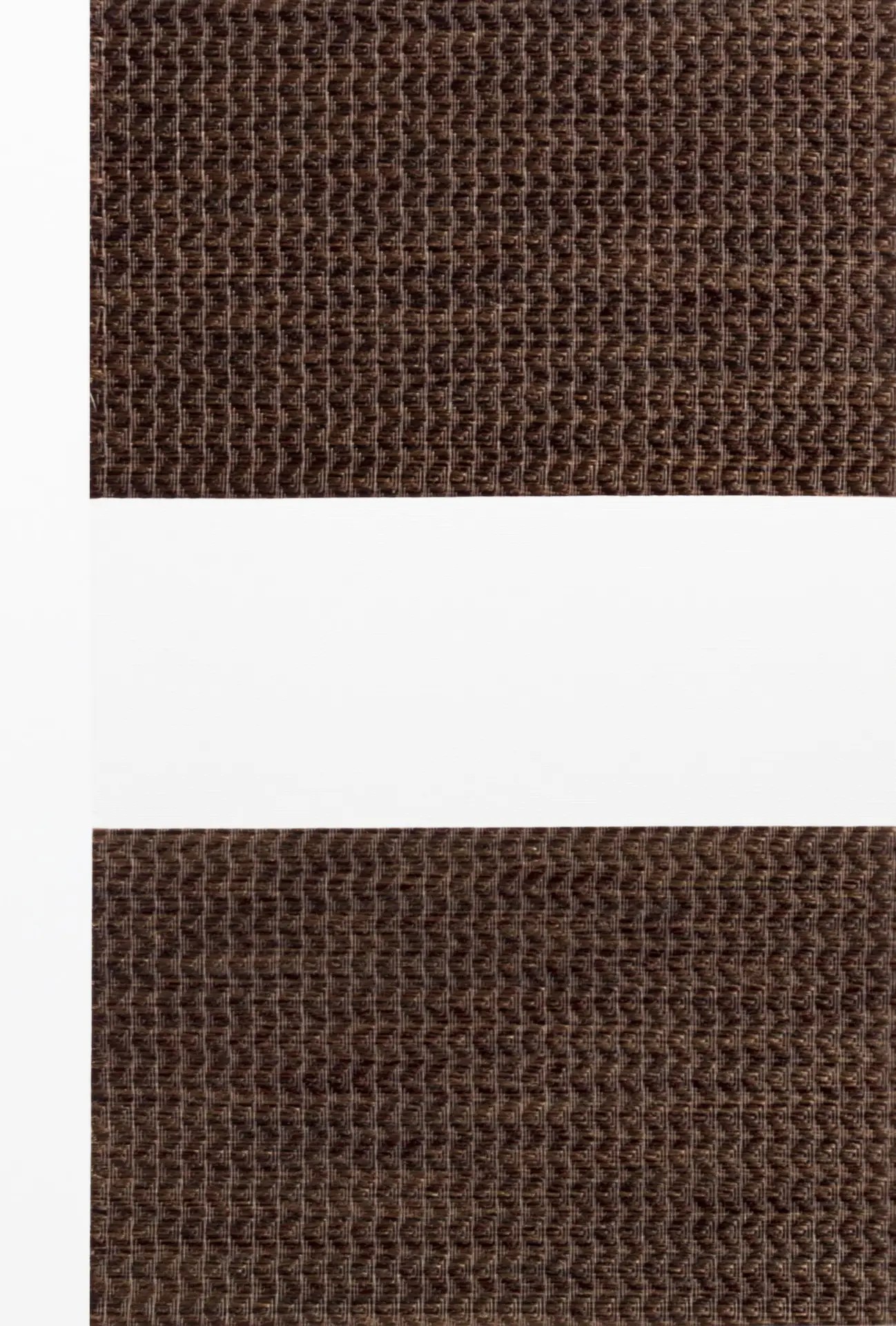 Chocolate Twinlight fabric with warm brown textured horizontal bands.