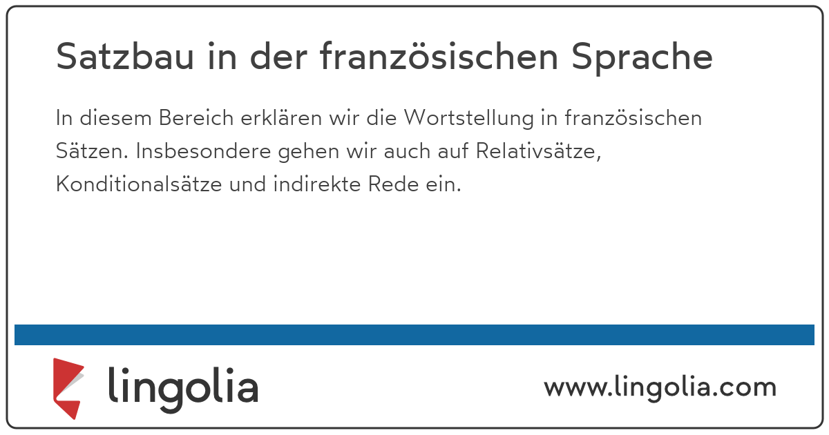 Tipps zur spanischen grammatik für qué oder cuál? Satzbau in der franzÃ¶sischen Sprache