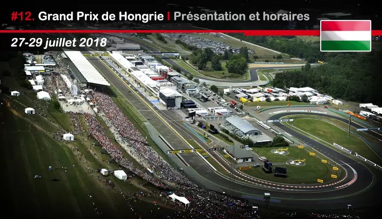 Grand Prix De Hongrie 2018 Presentation Et Horaires