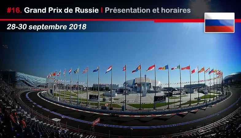 Grand Prix De Russie 2018 Presentation Et Horaires