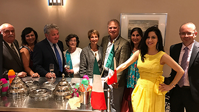 Con alcuni rappresentanti della nostra comunità