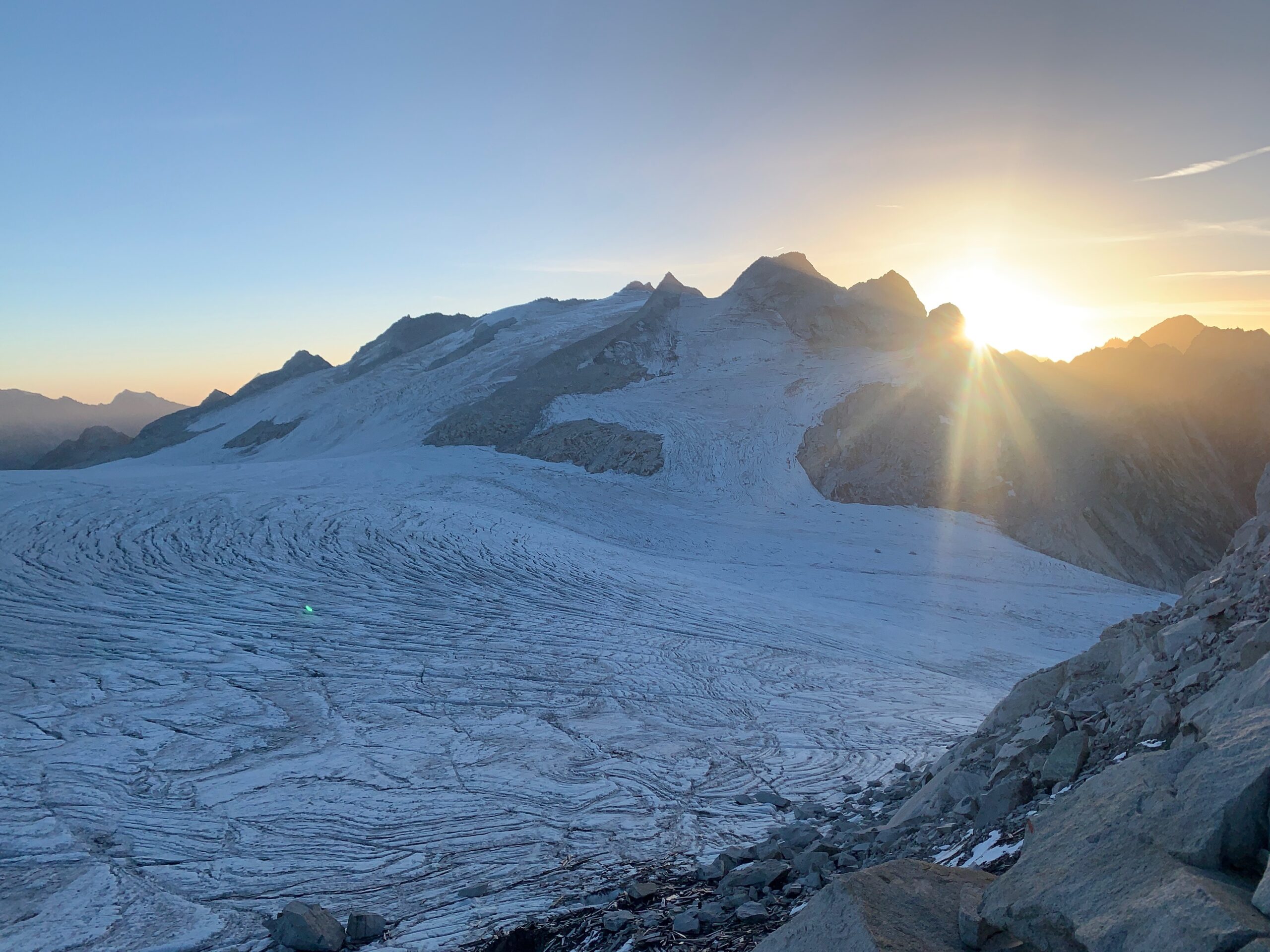 Alba sul Pian di Neve