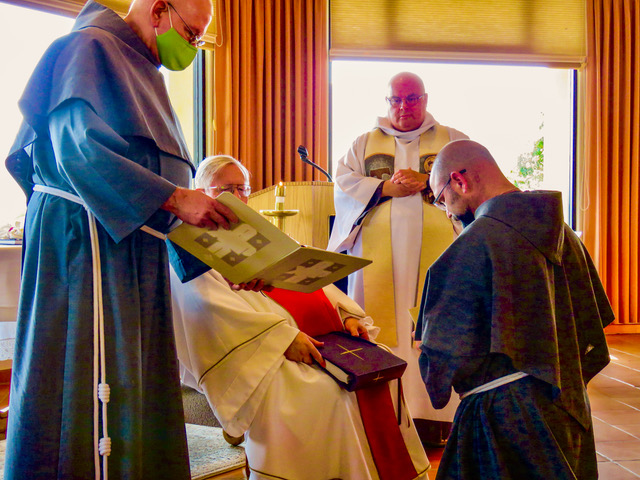 First Profession of Vows – Conventual Franciscans