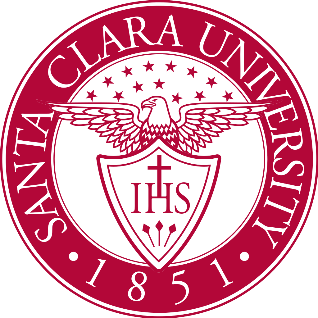 Santa Clara University logo representing Franck Ardourel MBA teaching affiliation