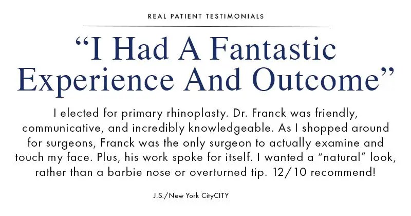 Patient review: I had a fantastic experience and outcome