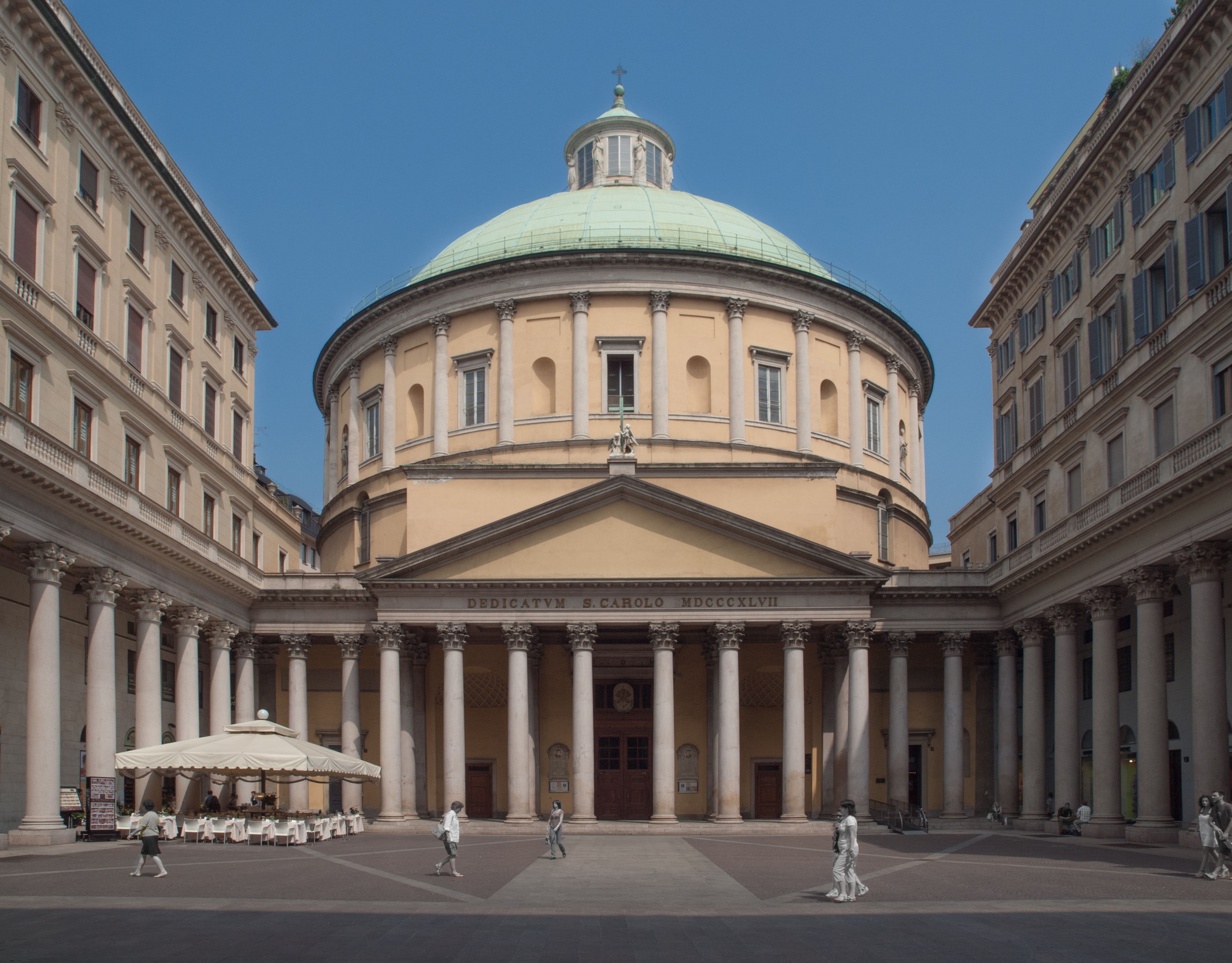 Church of San Carlo Al Corso, Galleria del Corso, 1 - Milano Italy