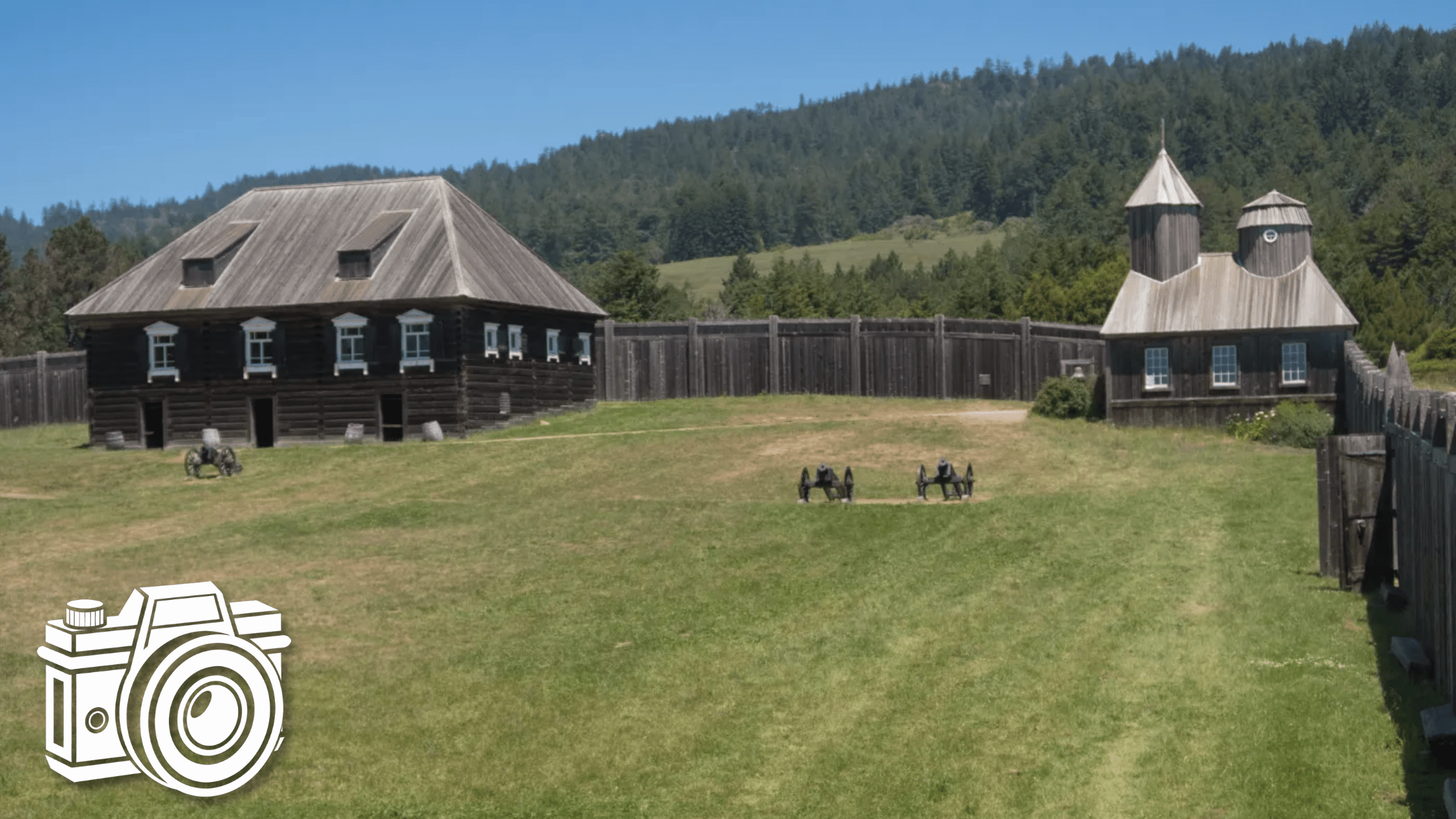 Fort Ross, a Russian fort in California