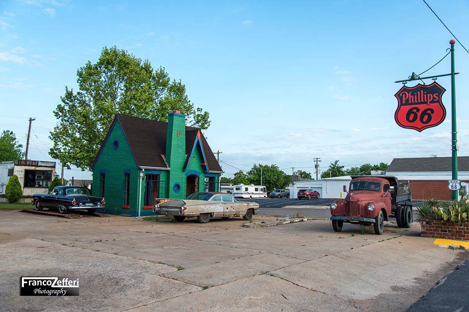 La Phillips 66 Gas Station di Chandler in Oklahoma