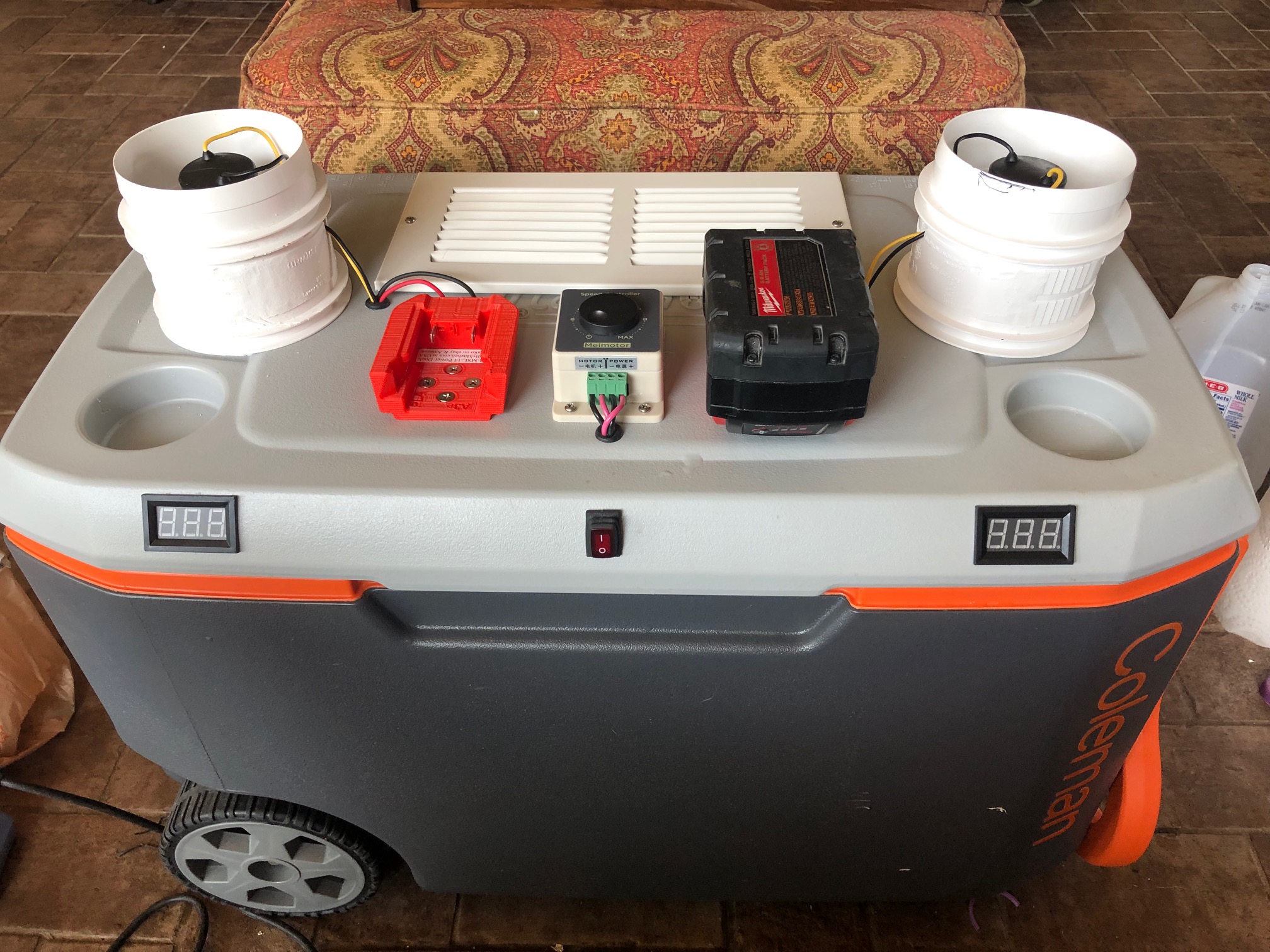 Frankencooler Ice Chest Air Conditioners Frankencooler Ice Chest Air