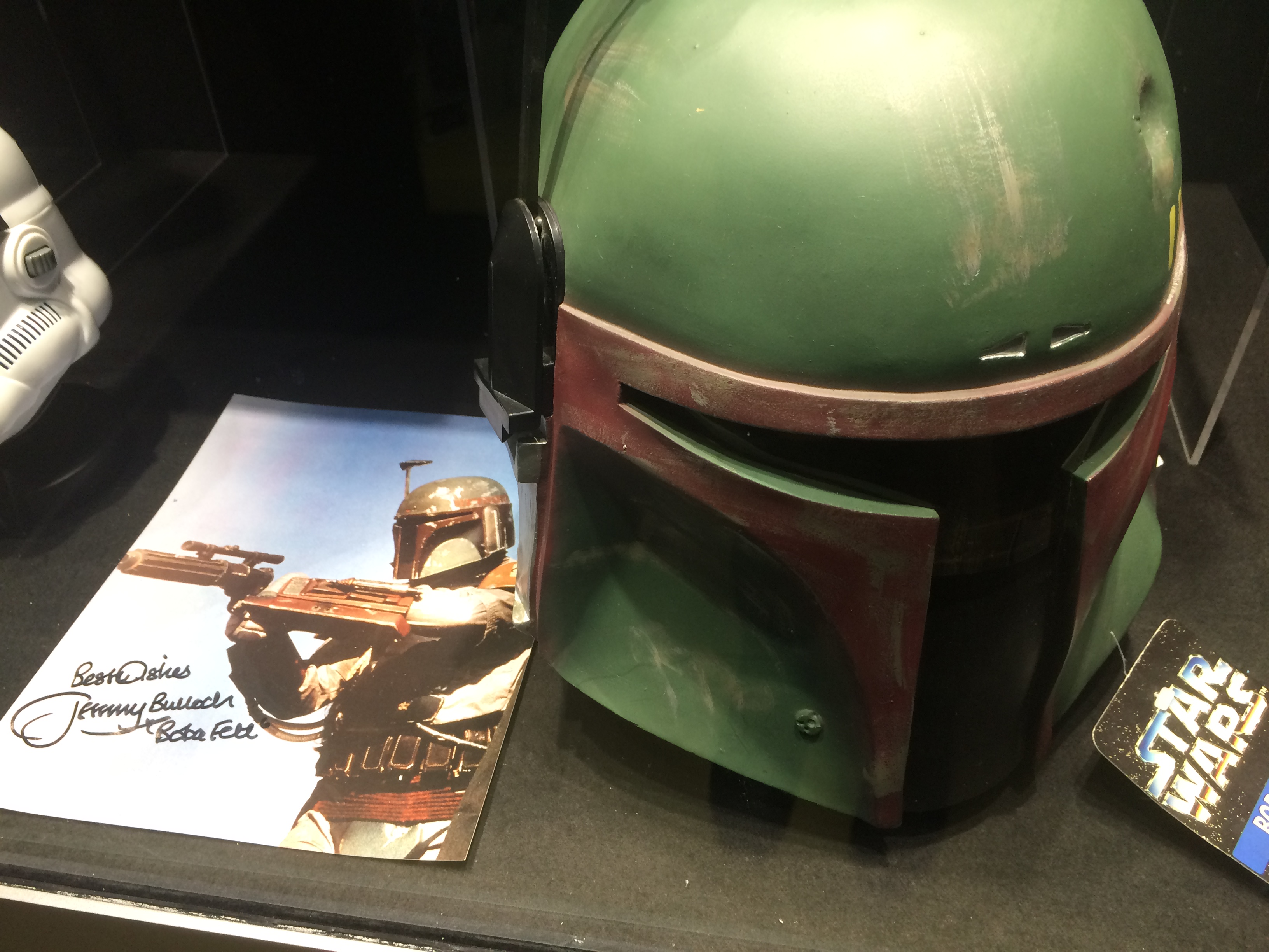 A signature from Boba Fett himself