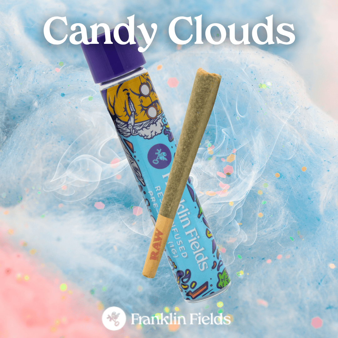 Franklin Fields Infused Joint Candy Clouds