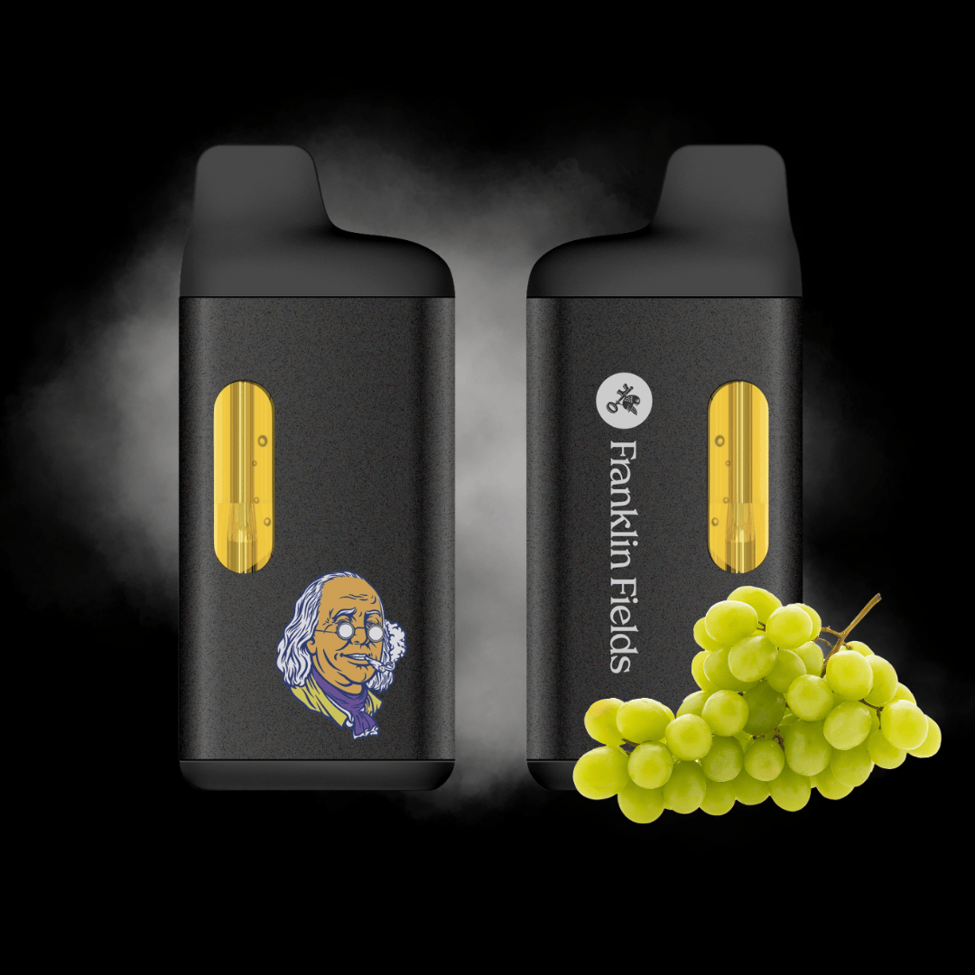 Franklin Fields Big Ben 2g Disposable Vape Penjamin White Grape